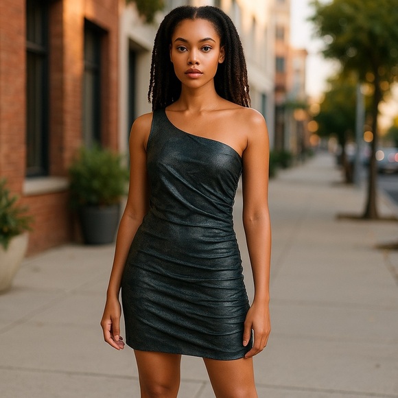 Shimmery Bodycon Silver One Should Dress
New - Picture 1 of 6